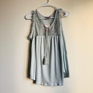 NWT light blue tank